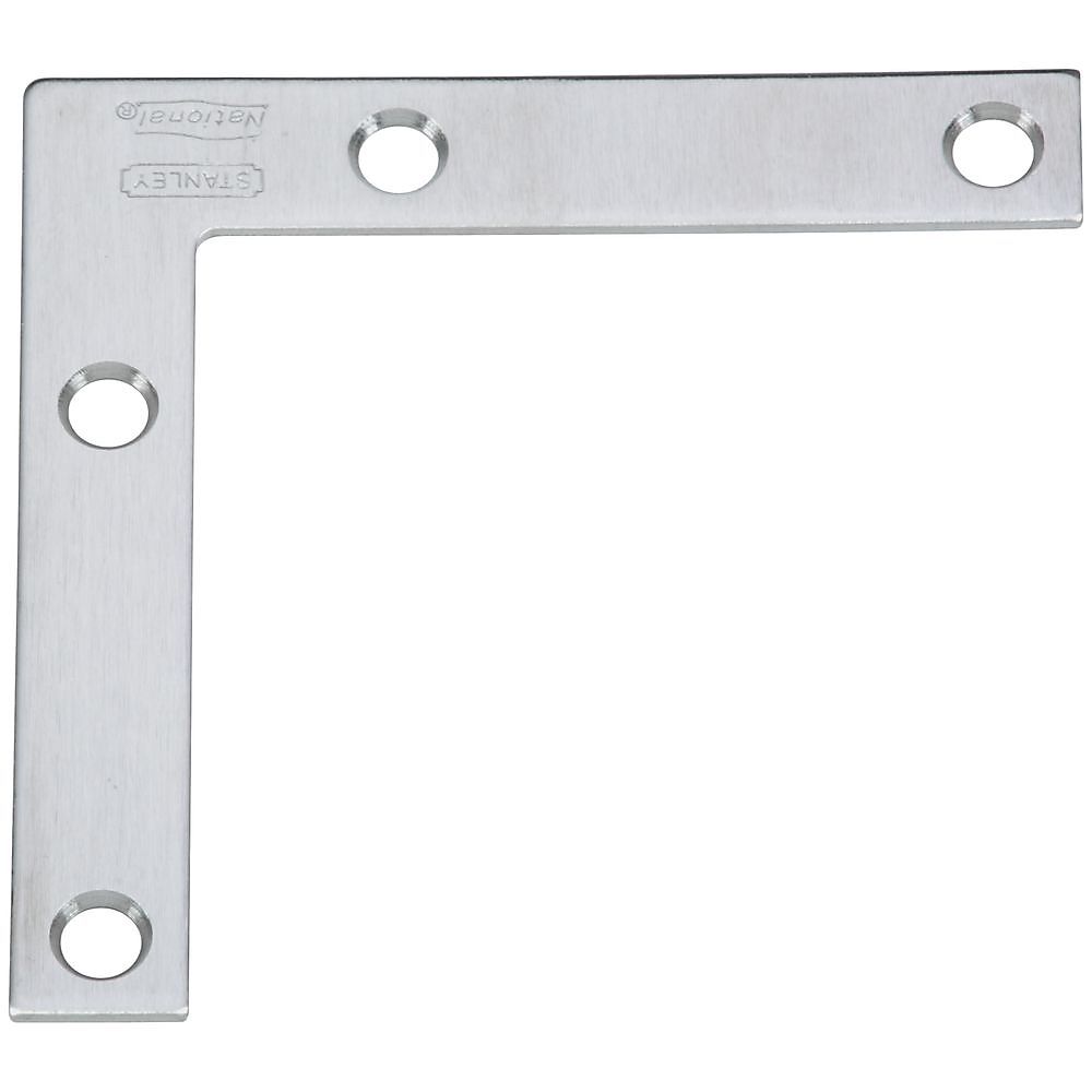 National Hardware 3 in. x 1/2 in. Stainless Steel Corner Brace