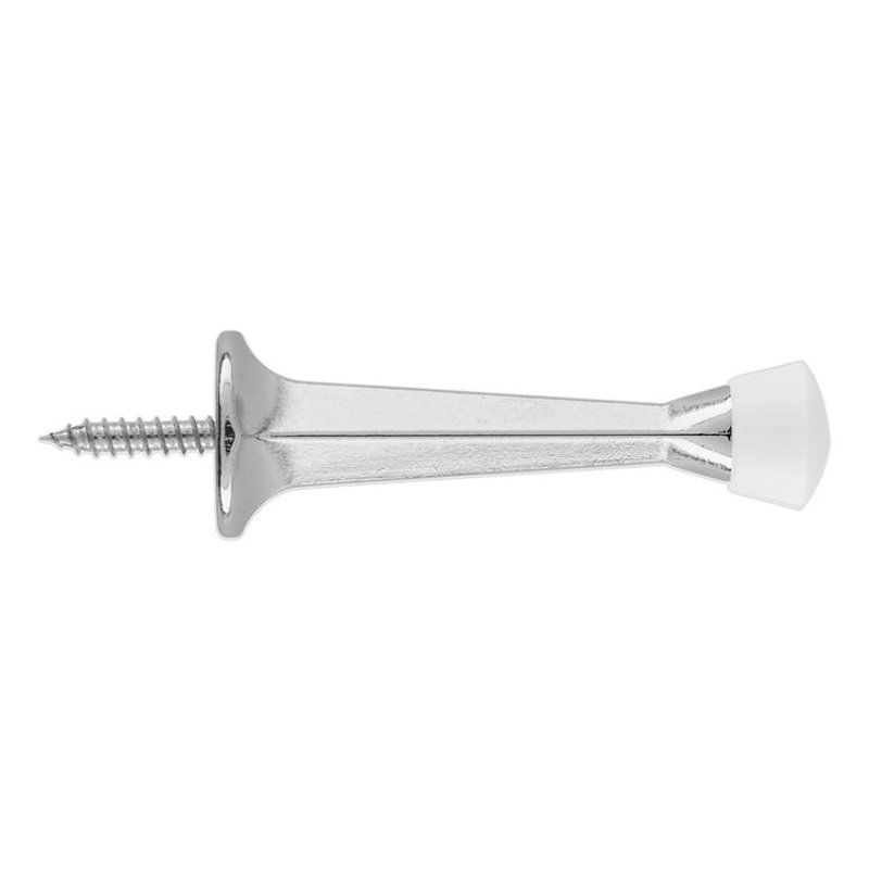 National Hardware 3 in. Chrome Square Rigid Door Stop