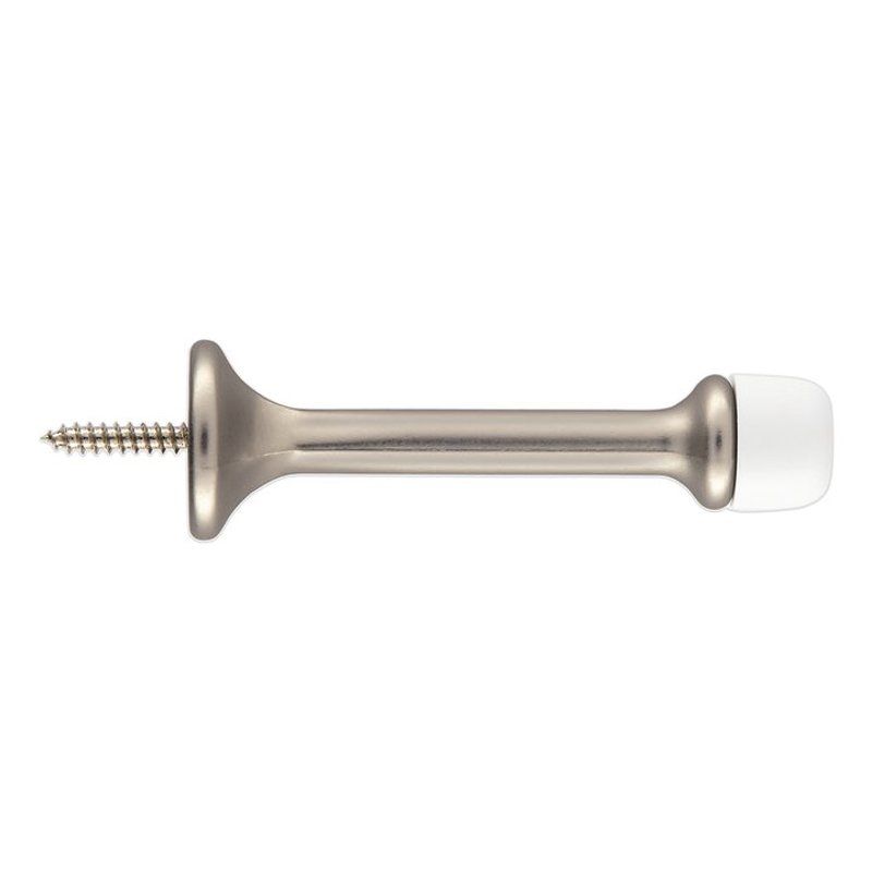 National Hardware 3-1/16 in. Satin Nickel Rigid Door Stop