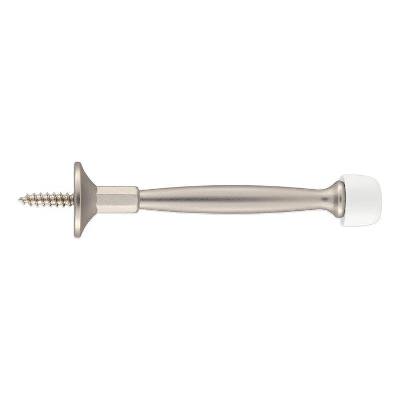 National Hardware 4 in. Satin Nickel Rigid Door Stop