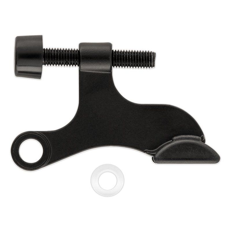 National Hardware 2-1/16 in. Matte Black Hinge Pin Door Stop