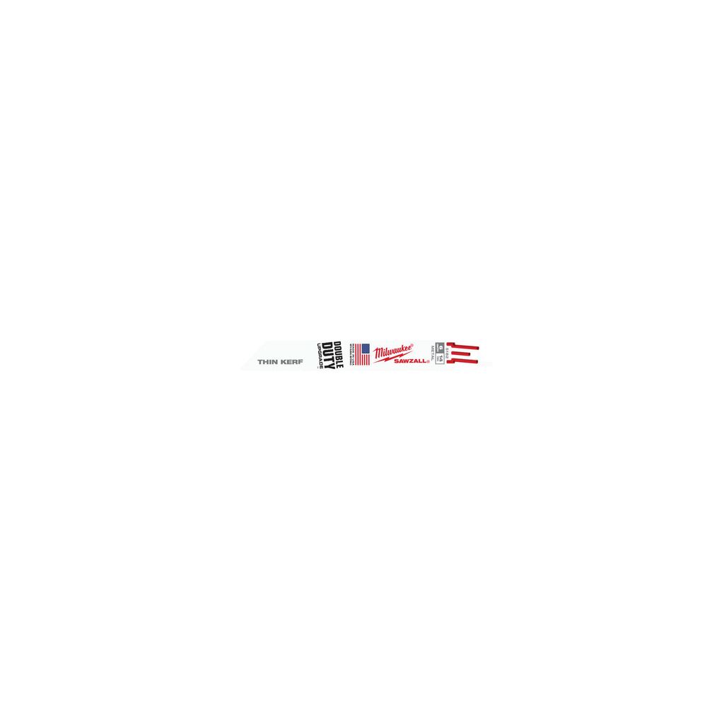 Milwaukee 6 in. 14 TPI Sawzall Reciprocating Saw Blade