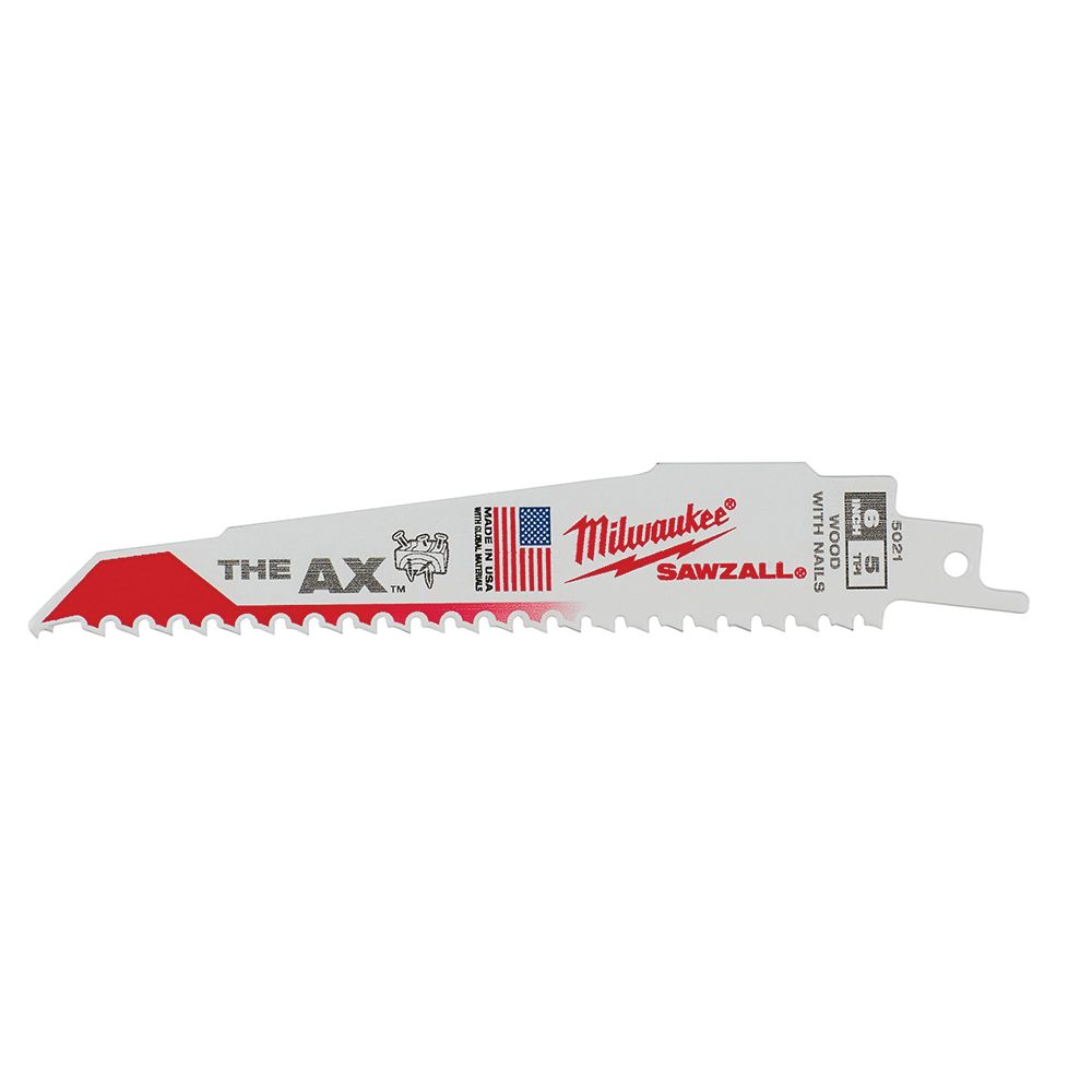 Milwaukee 6 in. Reciprocating Saw Blade 6710297