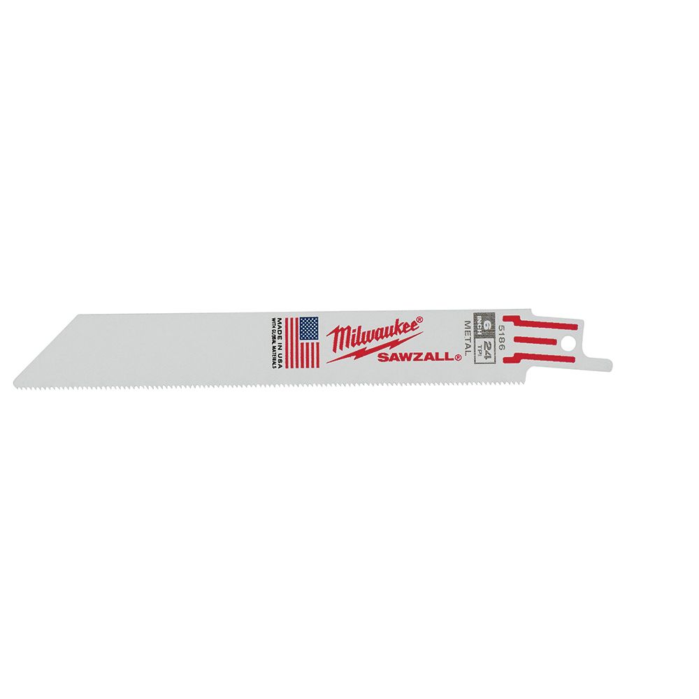 Milwaukee 6155485 6 in. Reciprocating Saw Blade
