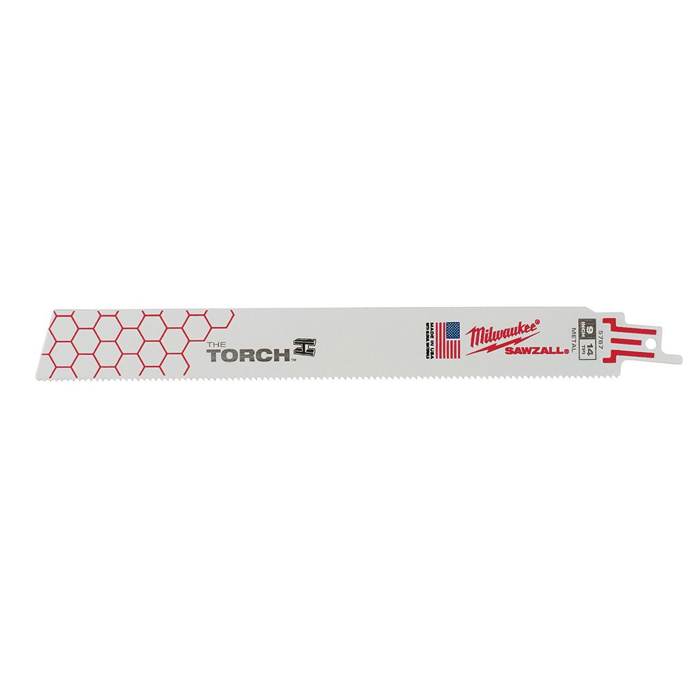 Milwaukee 9 in. 14 TPI The Torch Sawzall Blade 6152334