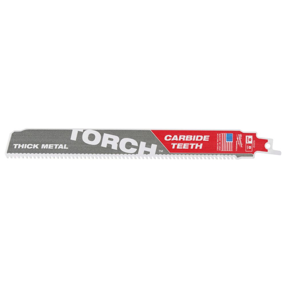 Milwaukee 9 in. 7196876 The Torch Carbide Reciprocating Saw Blade