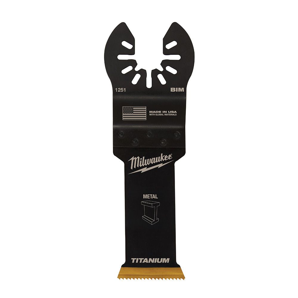 Milwaukee 7995467 1-1/8 in. Bi-Metal Oscillating Tool Blade, 3-Piece