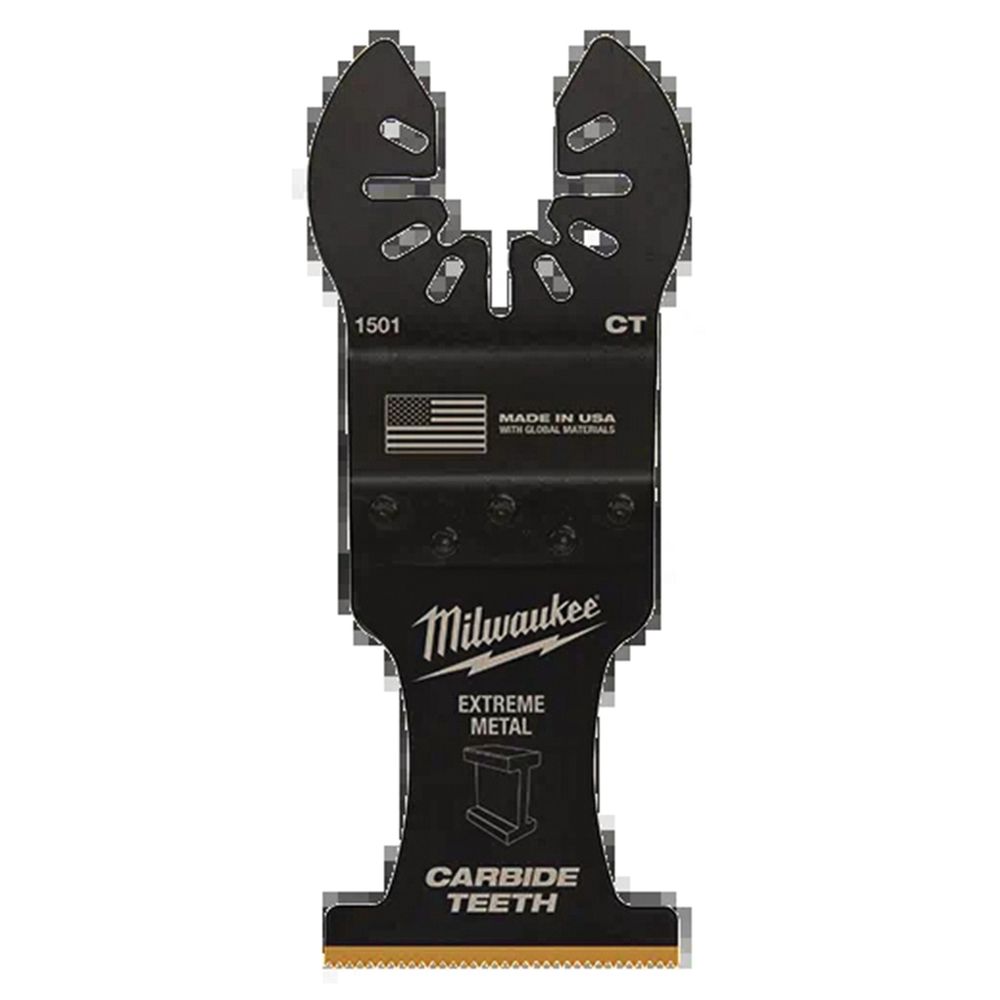 Milwaukee 7995582 1-3/8 in. Carbide Oscillating Tool Blade, 3-Pack