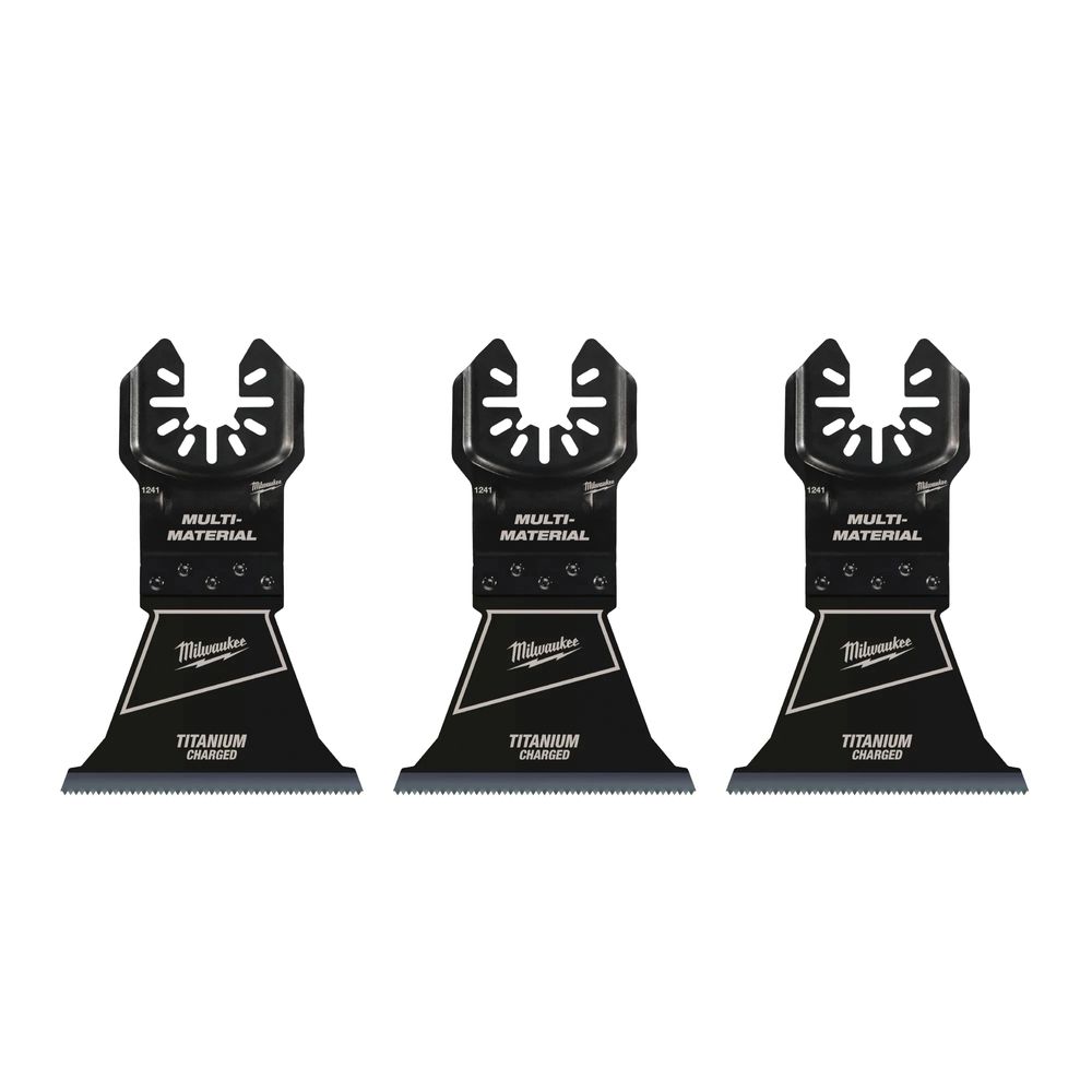 Milwaukee 7995434 2-1/2 in. Multi-Material Oscillating Tool Blade, 3-Piece