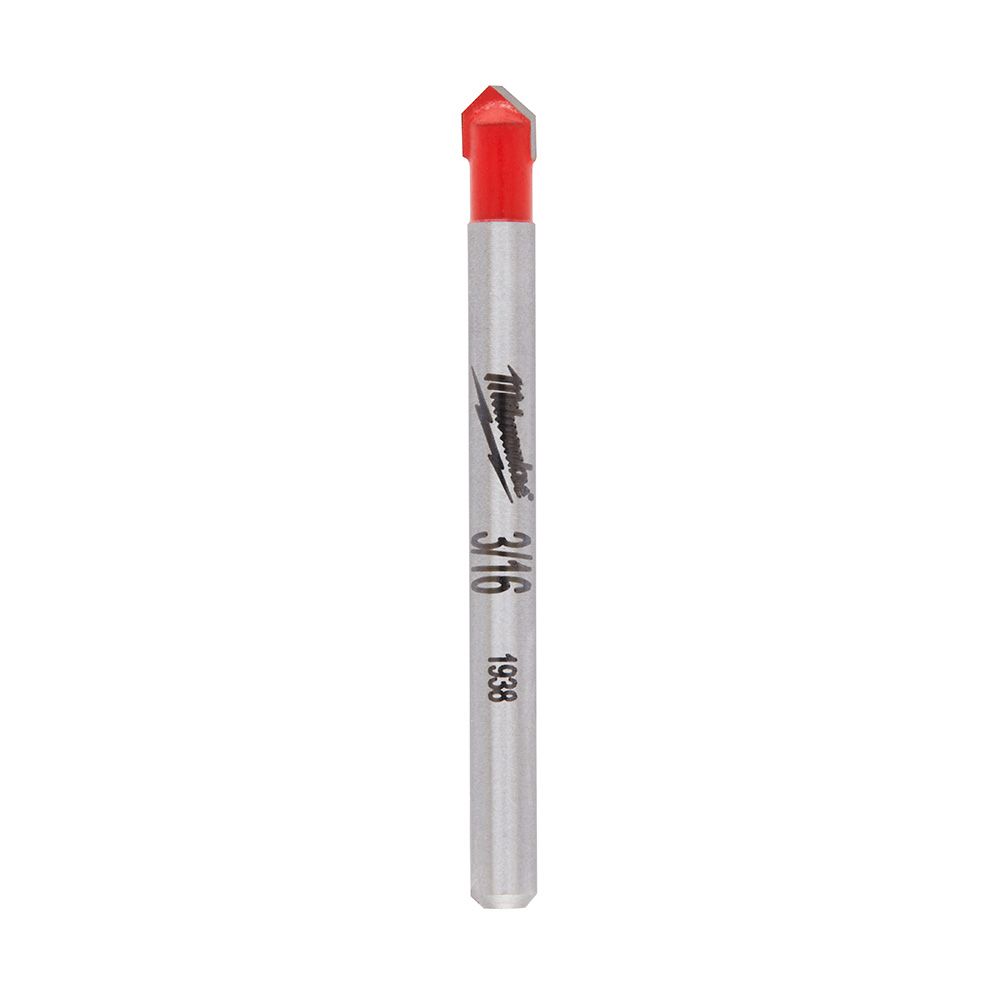 Milwaukee 3/16 in. Glass and Tile Drill Bit