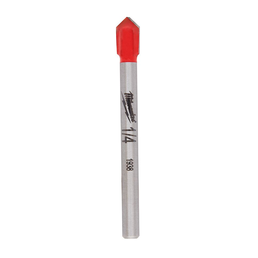 Milwaukee 1/4 in. Glass and Tile Drill Bit
