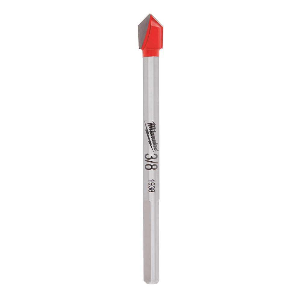 Milwaukee 3/8 in. Glass and Tile Drill Bit 7409840