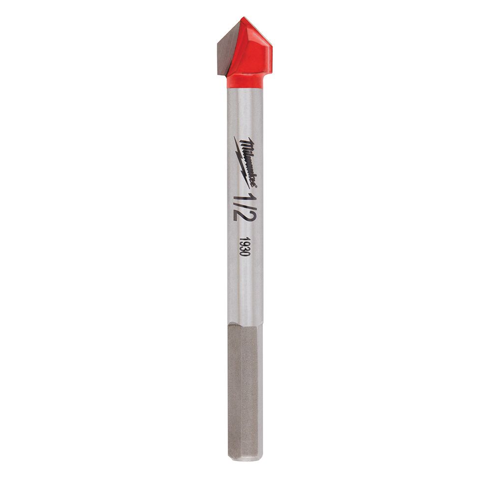 Milwaukee 1/2 in. Glass and Tile Drill Bit