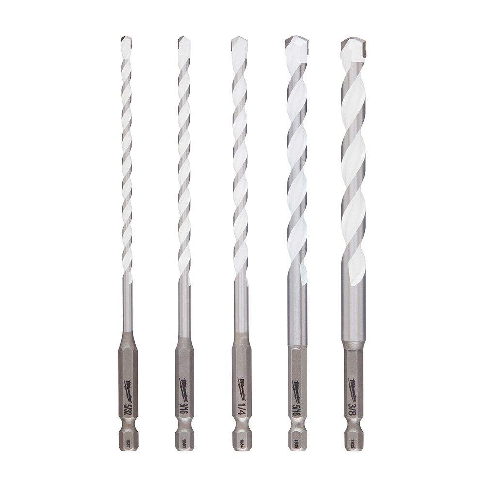 Milwaukee SHOCKWAVE Impact Duty 5-Piece Multi-Material Drill Bit Set