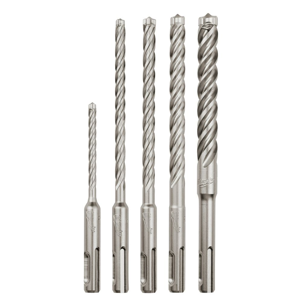 Milwaukee 5-Piece M/2 MX4 Rotary Hammer Drill Bit Set