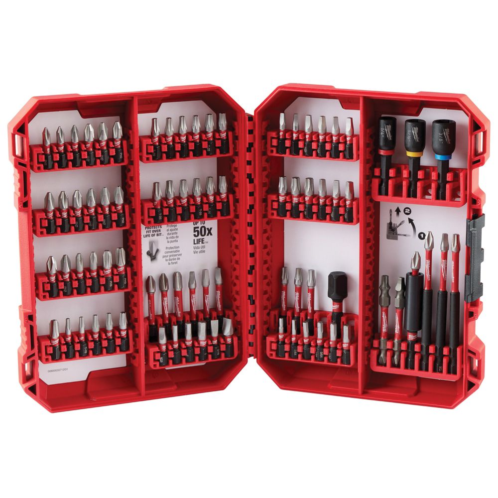 Milwaukee 80-Piece Shockwave Impact Duty Driver Bit Set
