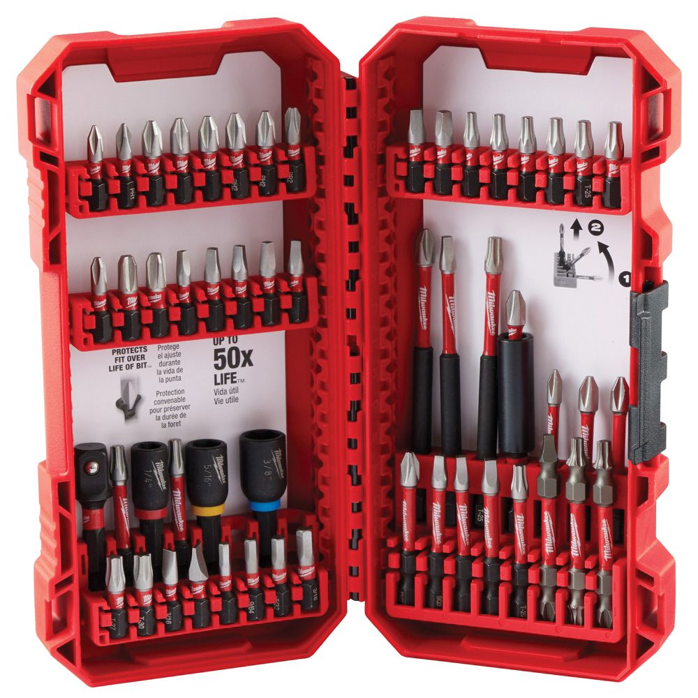 Milwaukee 54-Piece Shockwave Impact Duty Driver Bit Set