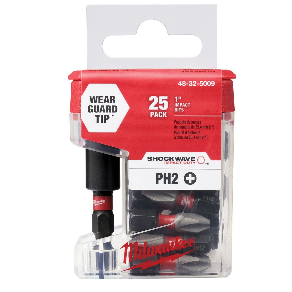 Milwaukee 6532741 #2 Phillips Bit with Holder