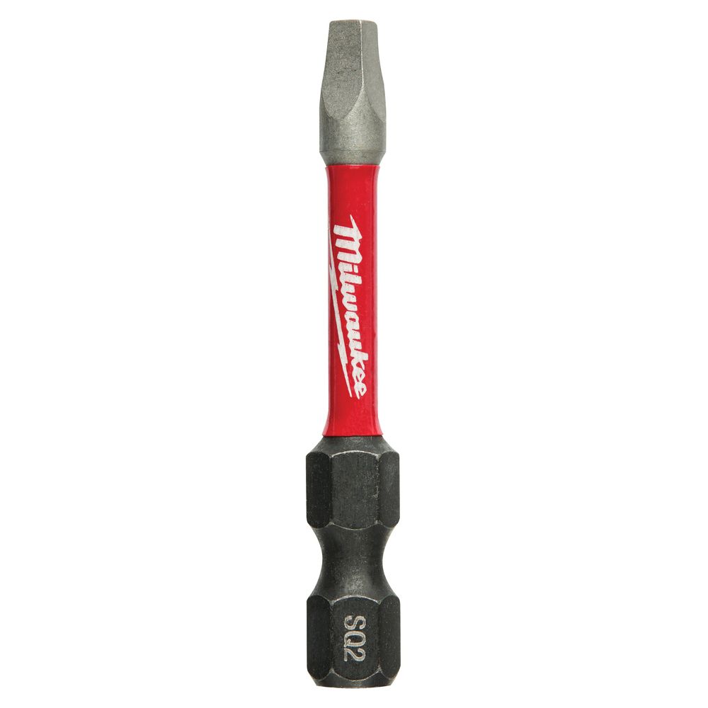 Milwaukee 2 in. #2 Square Power Bit, 5-Pack