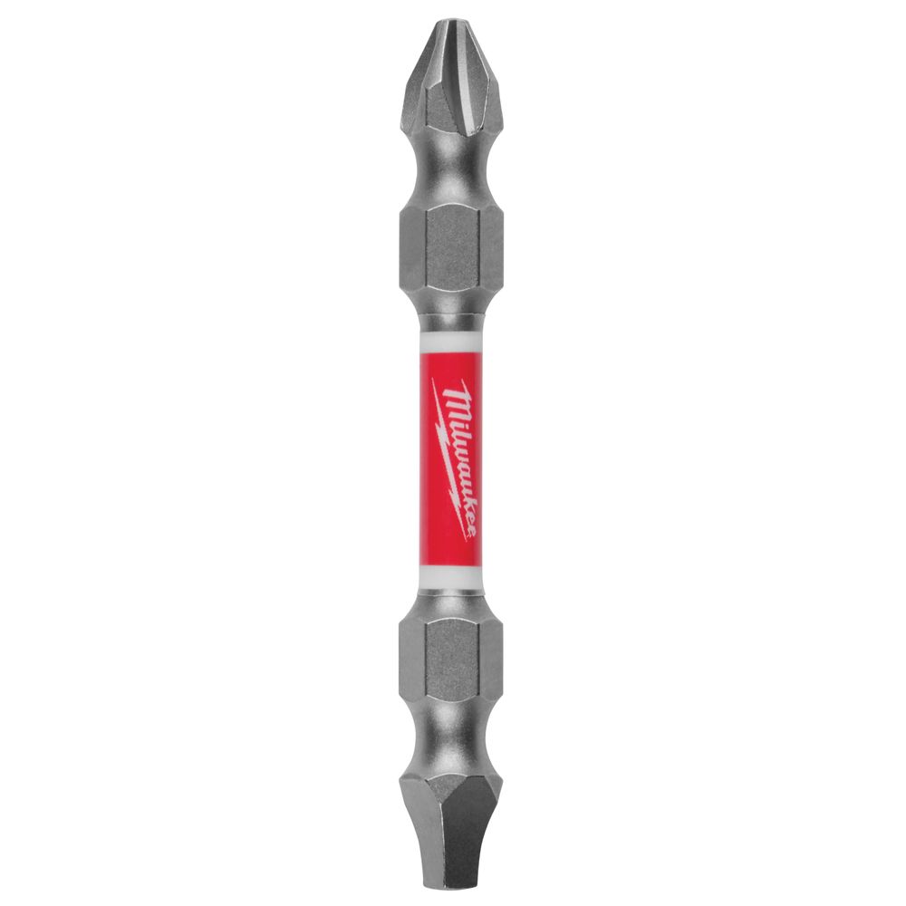 Milwaukee 2605343 #2 Phillips and #2 Square Impact Power Bit
