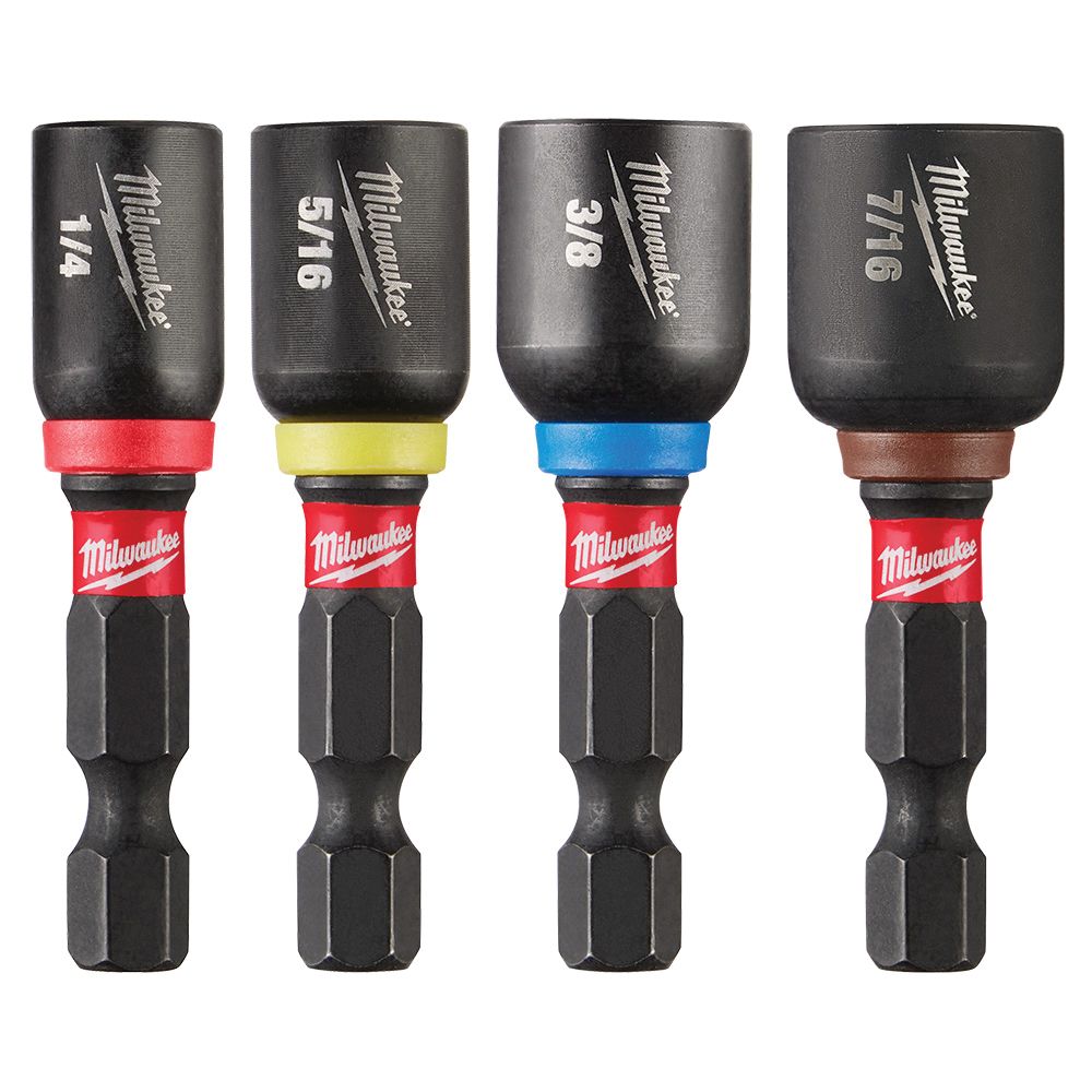 Milwaukee 4-Piece Magnetic Nut Driver Set