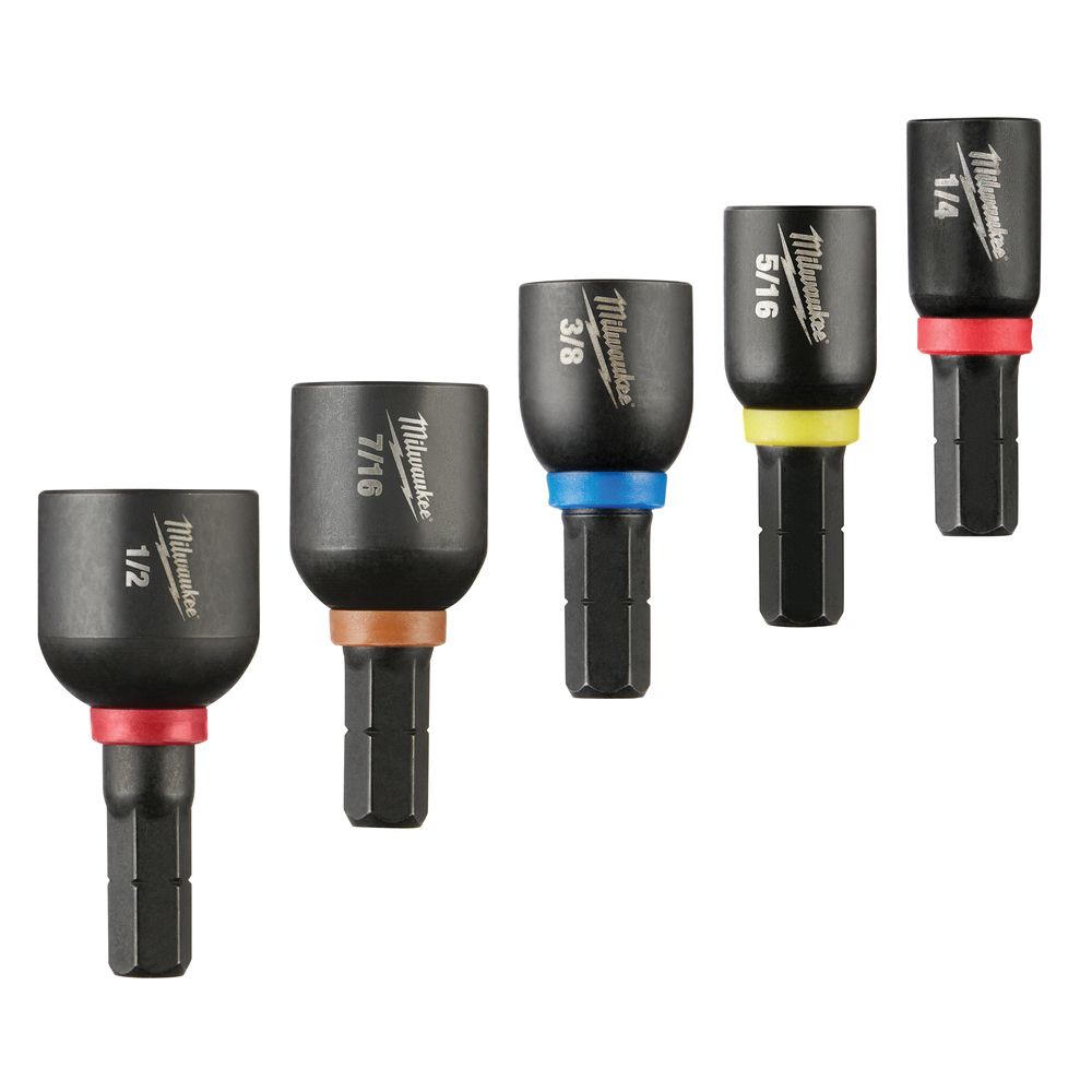 Milwaukee 5-Piece Magnetic Nut Driver Set