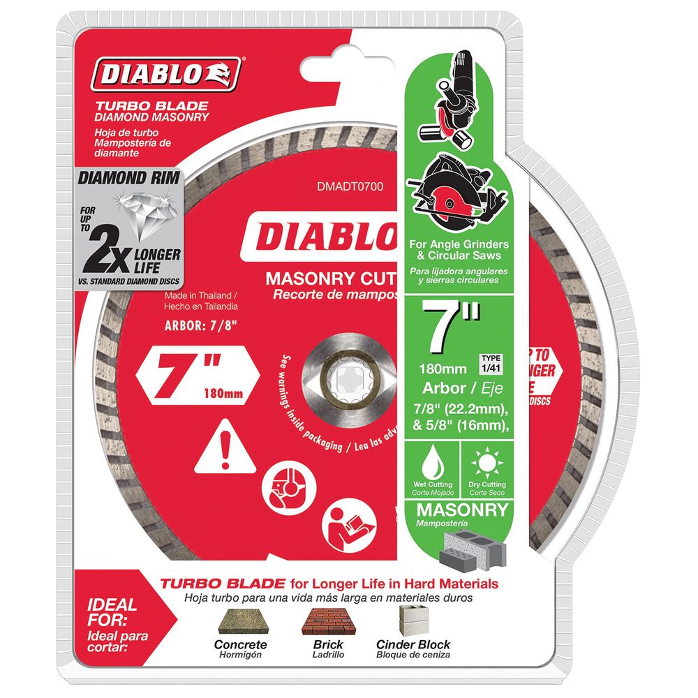 Diablo 7 in. Cut-Off Disc