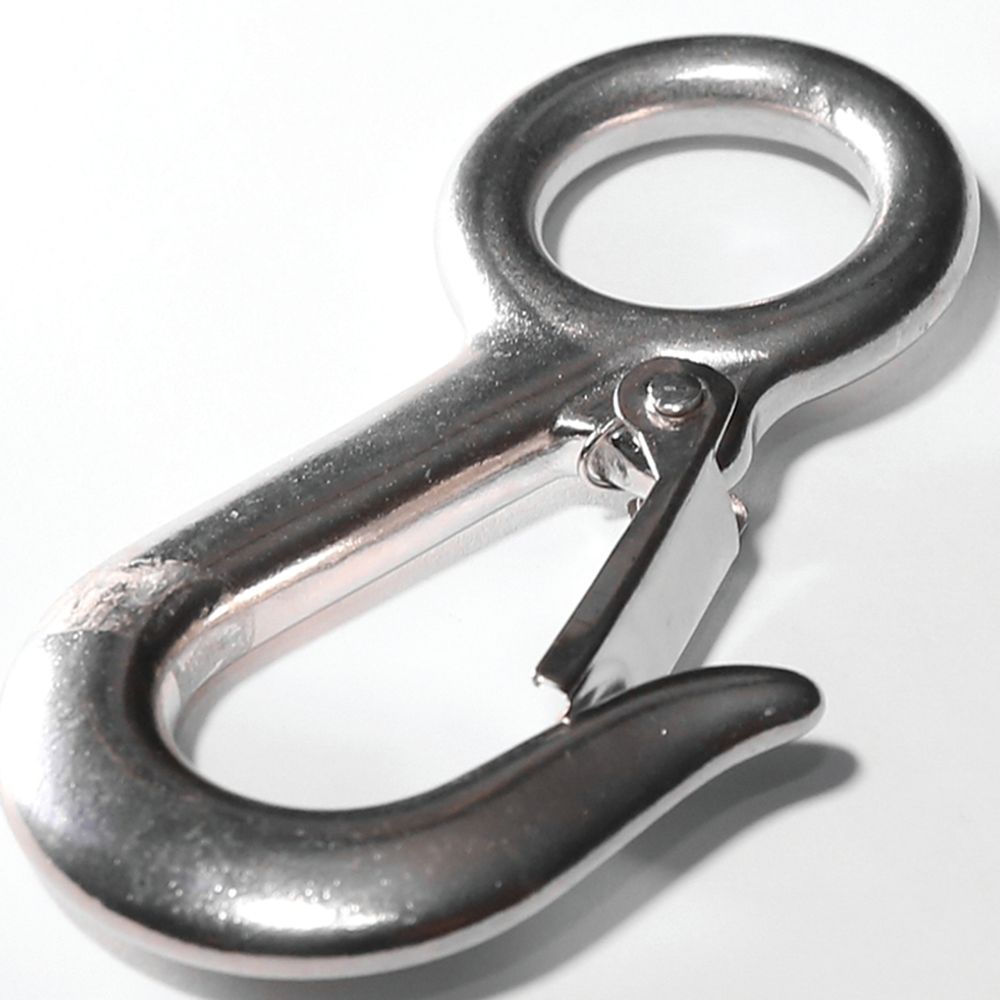 Baron 4-5/8 in. Stainless Steel Rigid Snap Hook