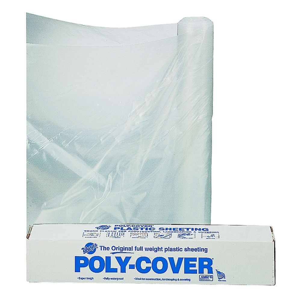 Orgill Poly 6 ft. x 100 ft. 4 mil Clear Poly Film