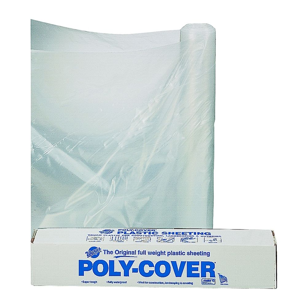 Orgill Poly 6 ft. x 100 ft. 6 mil Clear Poly Film