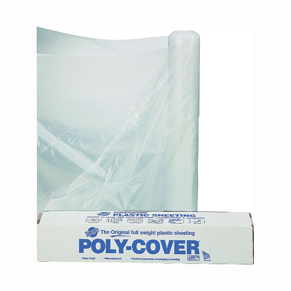 Orgill Poly 16 ft. x 100 ft. 6 mil Clear Poly Film
