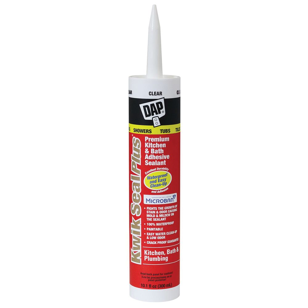 DAP 10.1 oz. 1703032 Clear Kwik Seal Caulk
