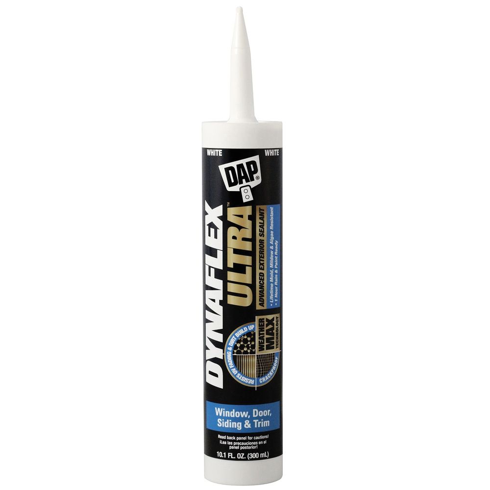 DAP 10.1 oz. Dynaflex Ultra White Advanced Exterior Sealant