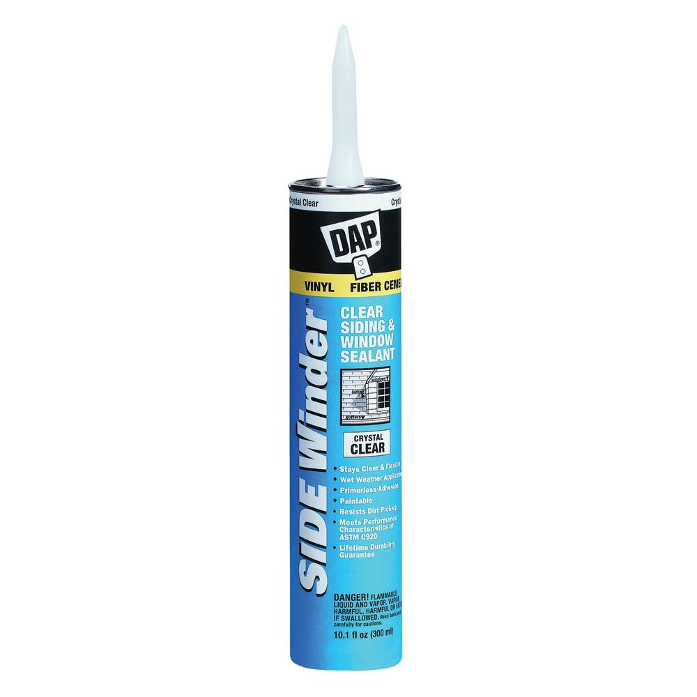 DAP 10.1 oz. Dynaflex 800 Clear Siding and Window Sealant