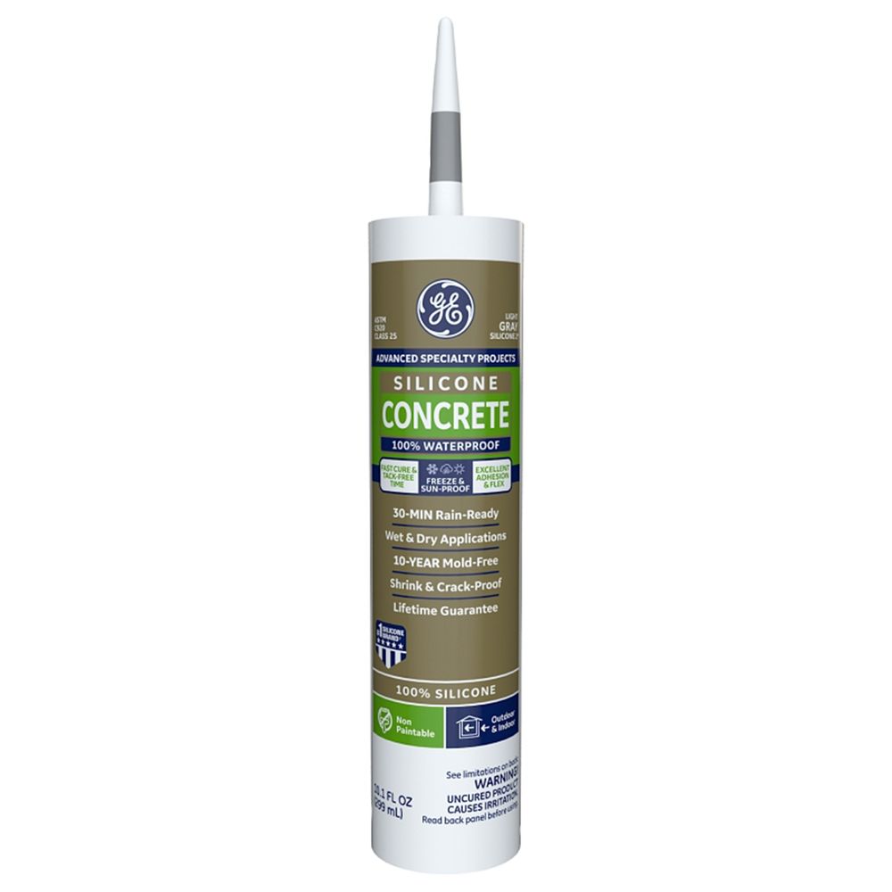 GE 10.1 fl. oz. Advanced Specialty Silicone 2 Concrete Sealant