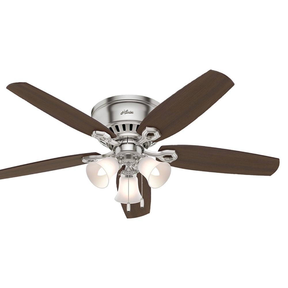 Hunter 52 in. 5-Blade Brushed Nickel Ceiling Fan