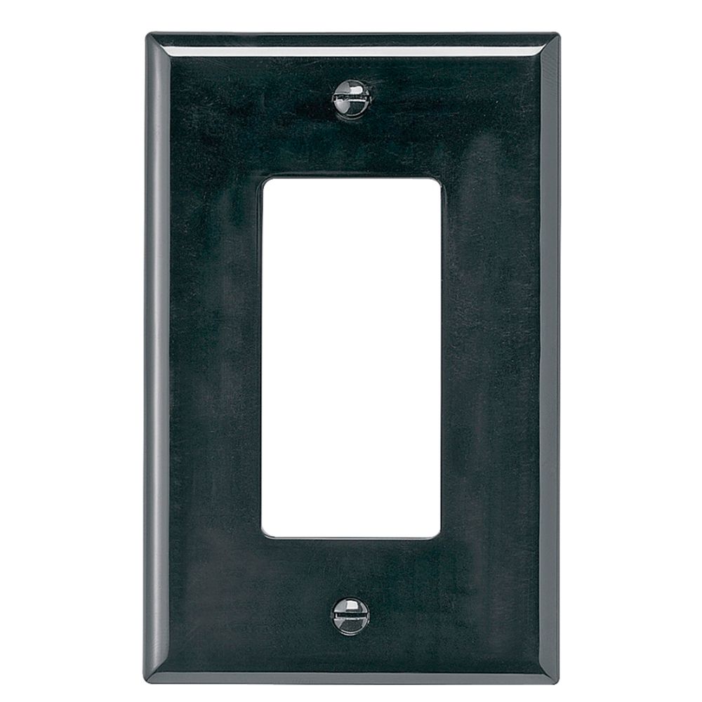 Eaton Wiring Devices 1-Gang Mid-Size Decorator Wallplate