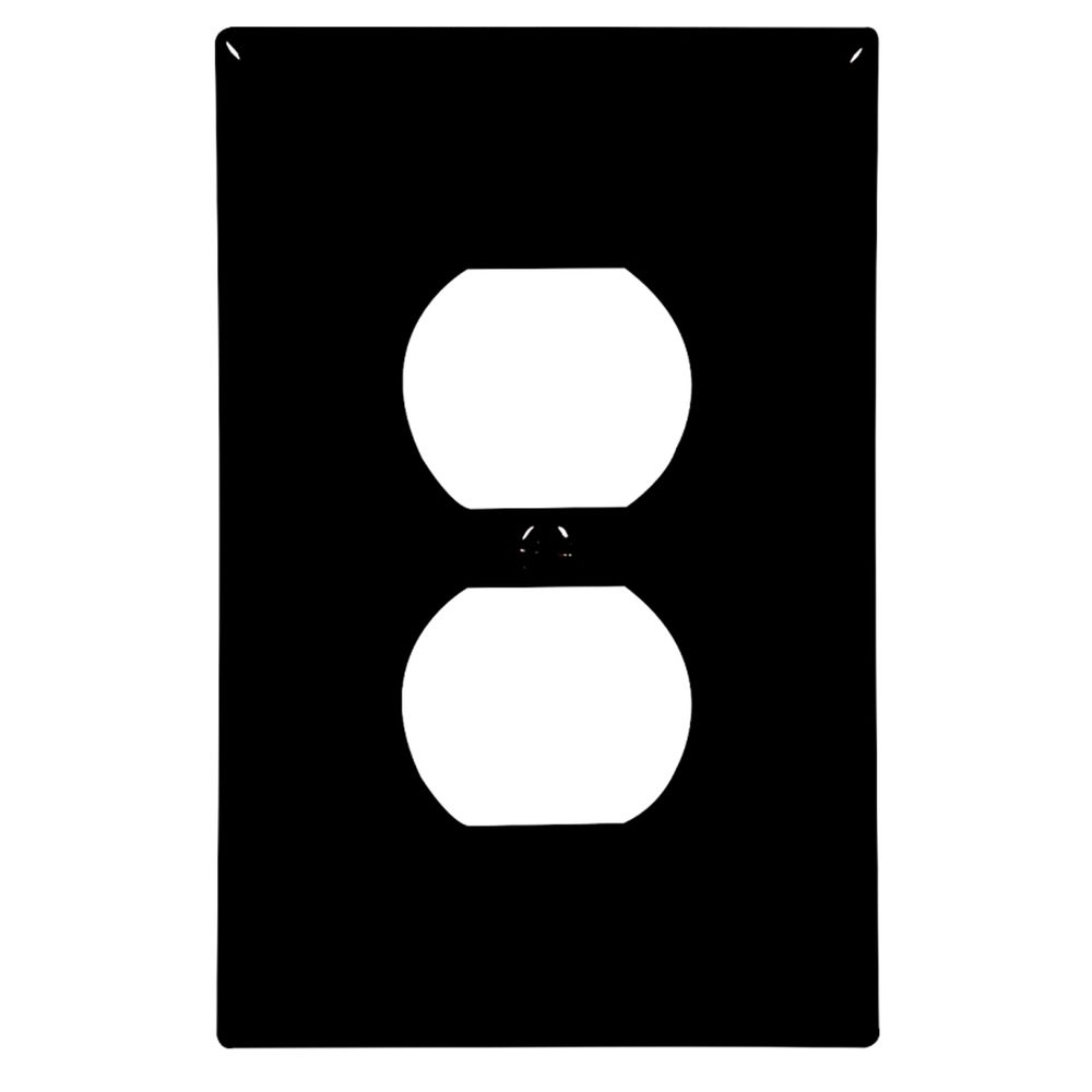 Eaton Wiring Devices 1-Gang Unbreakable Duplex Receptacle Wallplate