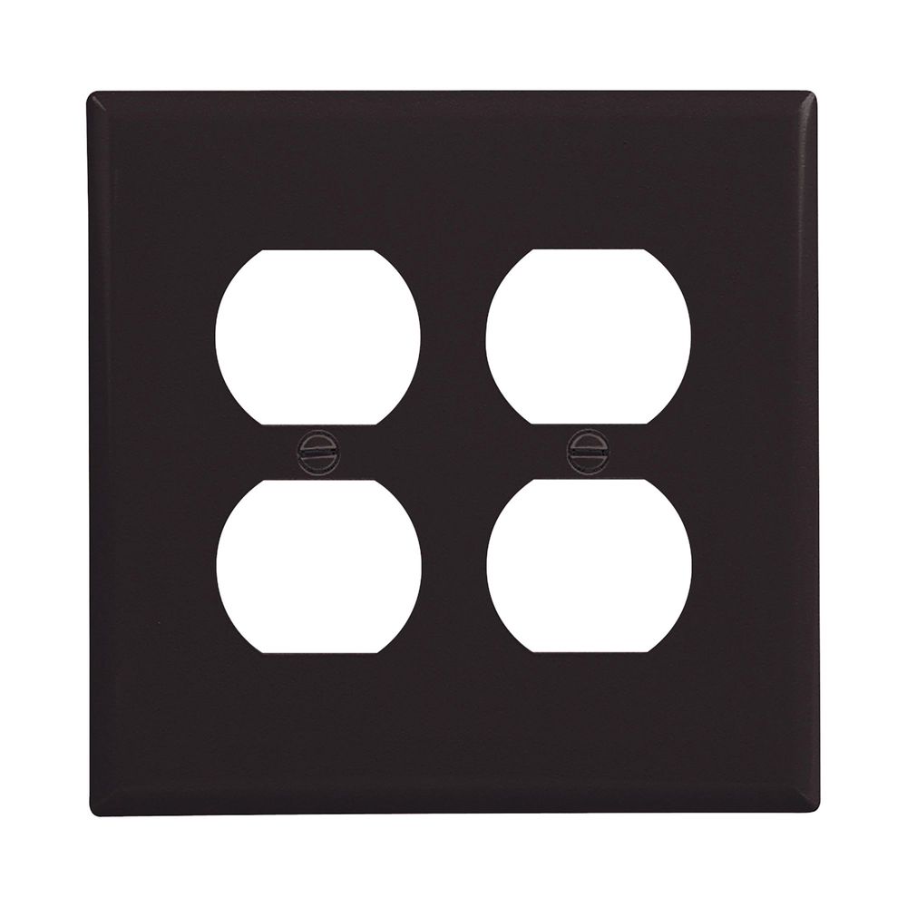 Eaton 2-Gang Duplex Receptacle Wallplate