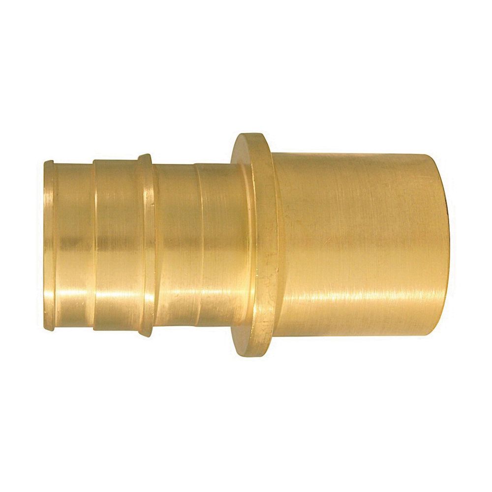Apollo 1 in. PEX Barb x Sweat Brass Pipe Adapter