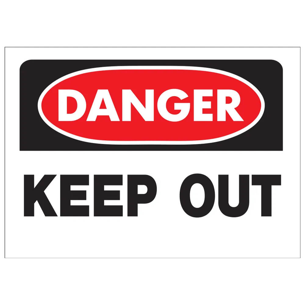 Keep Out Box Danger Keep Out Sign Printable
