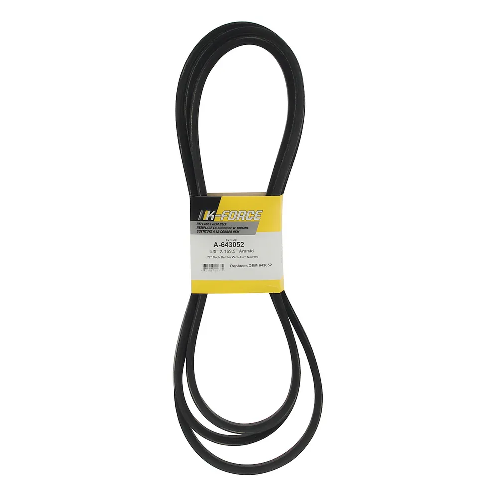 2PK Heavy Duty Deck Belt For Exmark Lazer Z 60" Deck - Replaces 109-8073, 1098073 - RUSSO