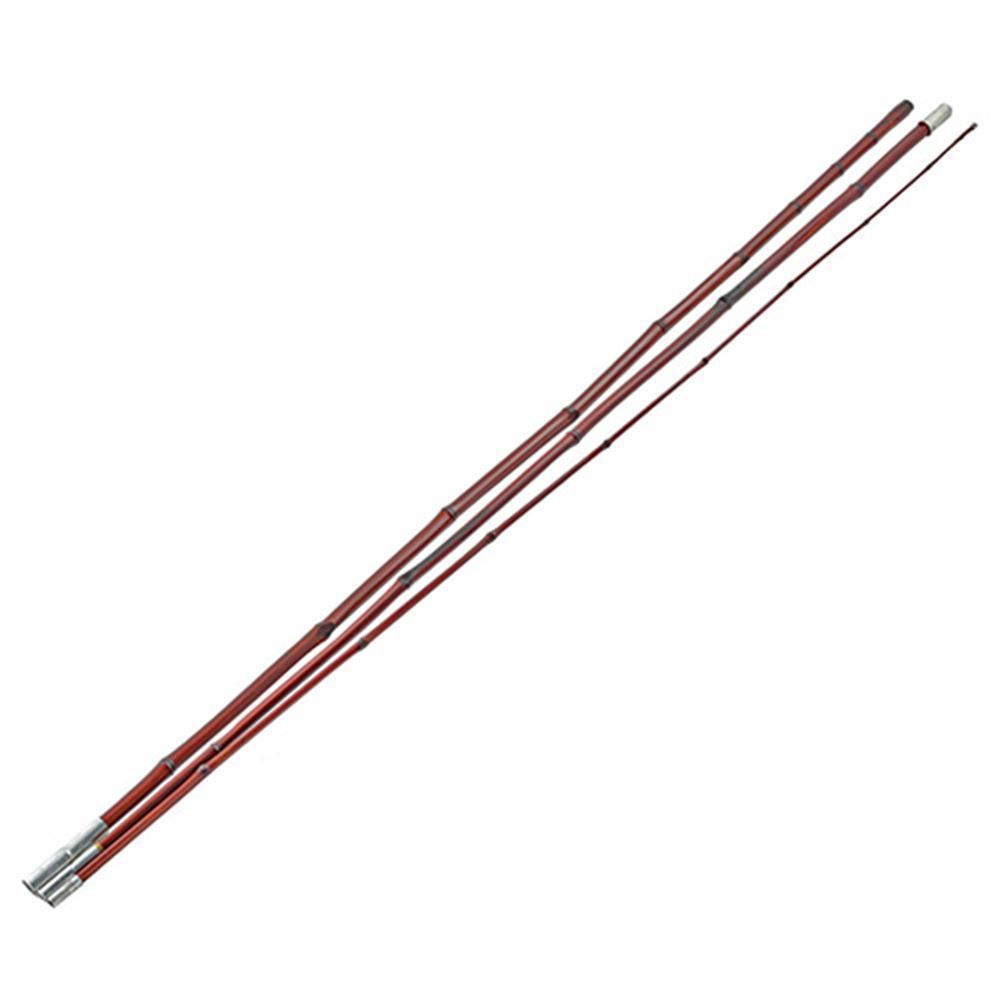 cane pole fishing rod 11.5 Feet Bamboo Vintage with Bobber, Hook, Line and Sinker style telescopic pole is perfect for light Bamboo Cane Pole Kit by