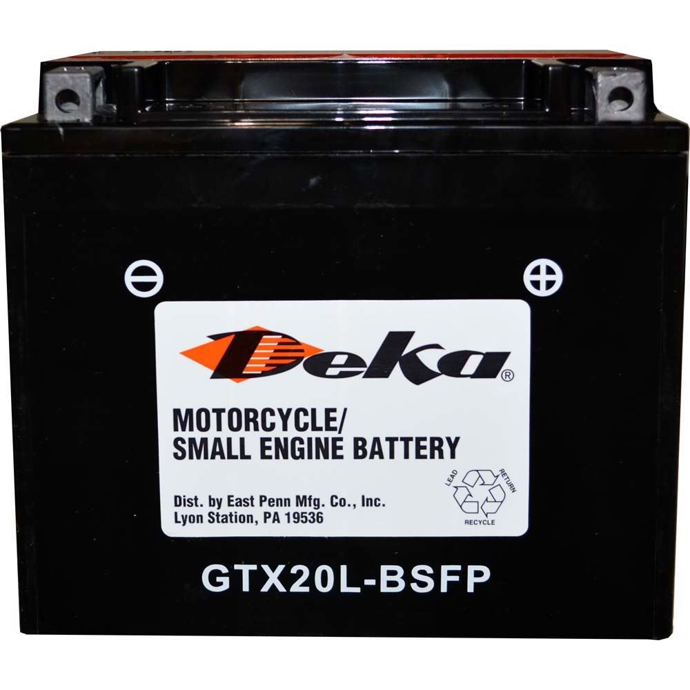 Motorcycle or ATV Battery Deka 70214 Agri Supply