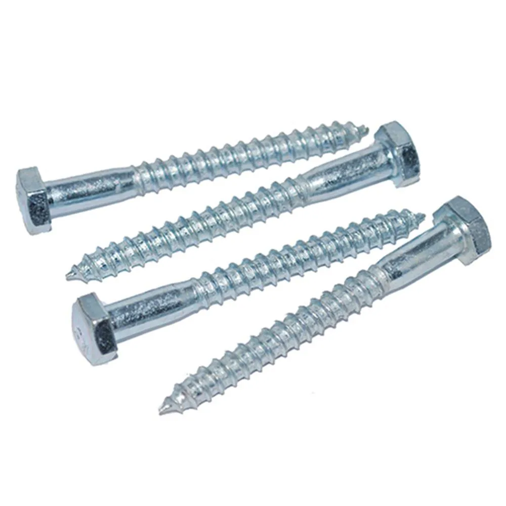 thumbnail image 2 of 1/2" Hex Head Lag Screws – Stainless Steel 18-8 – All Lengths & Quantities Available (ABCO Fastener) 2 of 5
