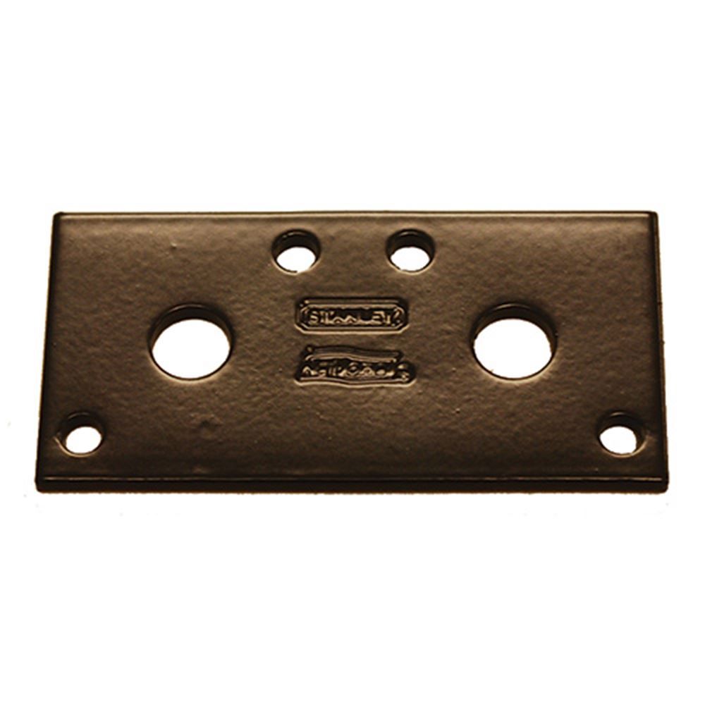 Miter Joint Mending Plate, Steel, 3 In. x 1.3 In. x 1/8 In.