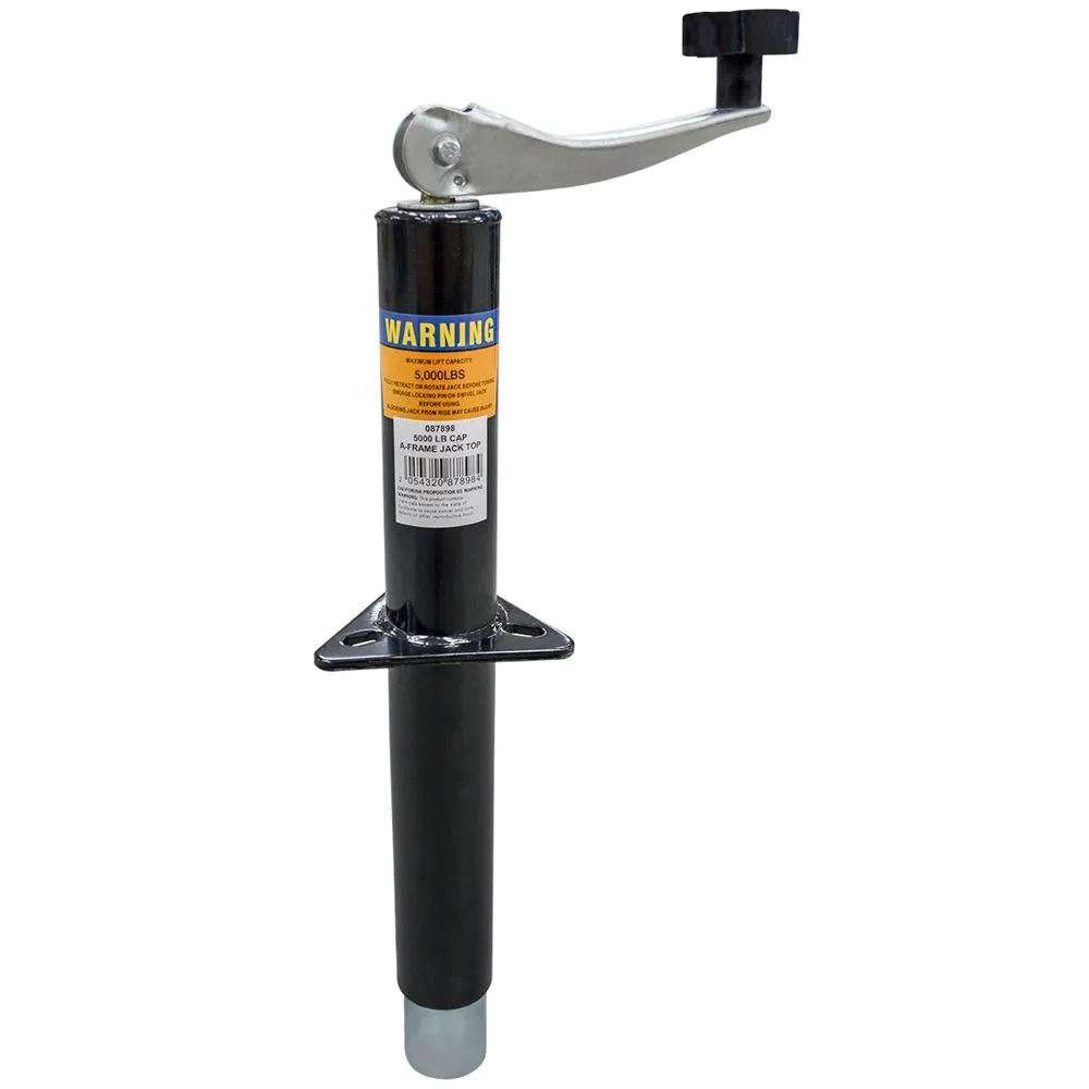 TYT Heavy Duty 5000 Lbs A-Frame Trailer Jack With 15" Top-Wind Vertical Travel E - Foto 8