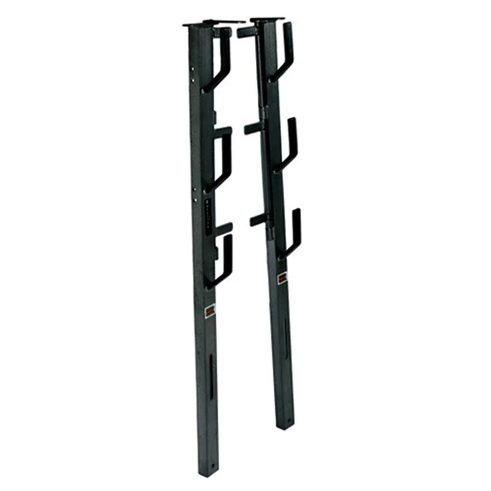 Lockable 3 Place Trimmer Rack For Open Trailers Storage Holder For Sale Online E - Foto 3